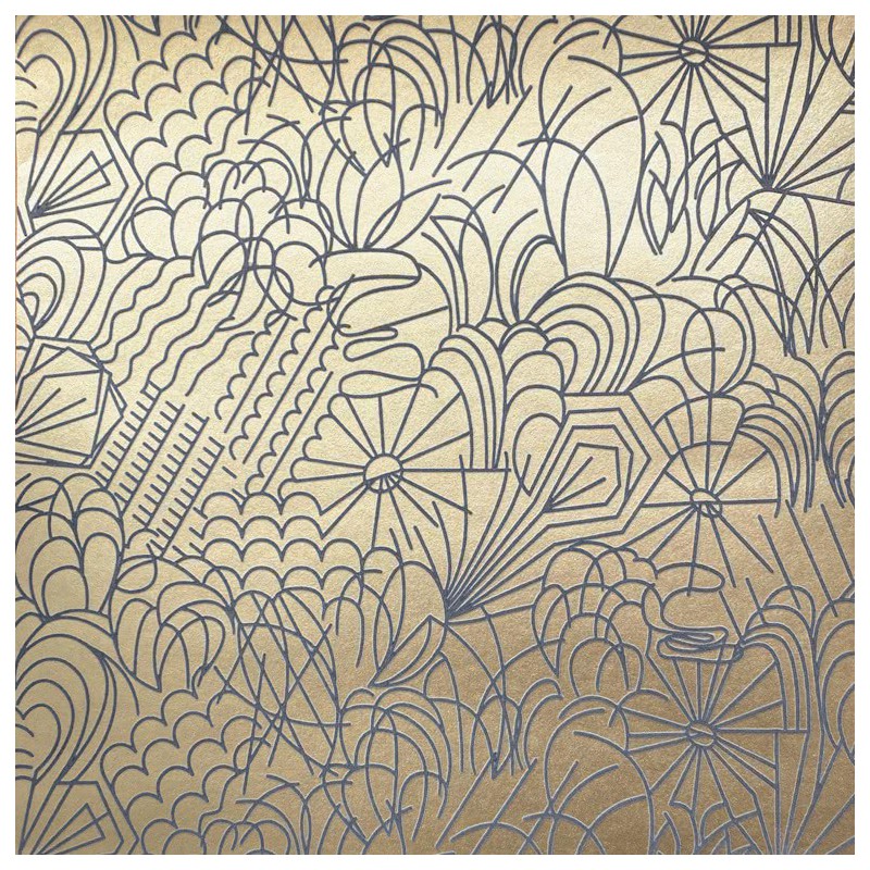 Tapeta Pop003 Modern Flock Erica Wakerly