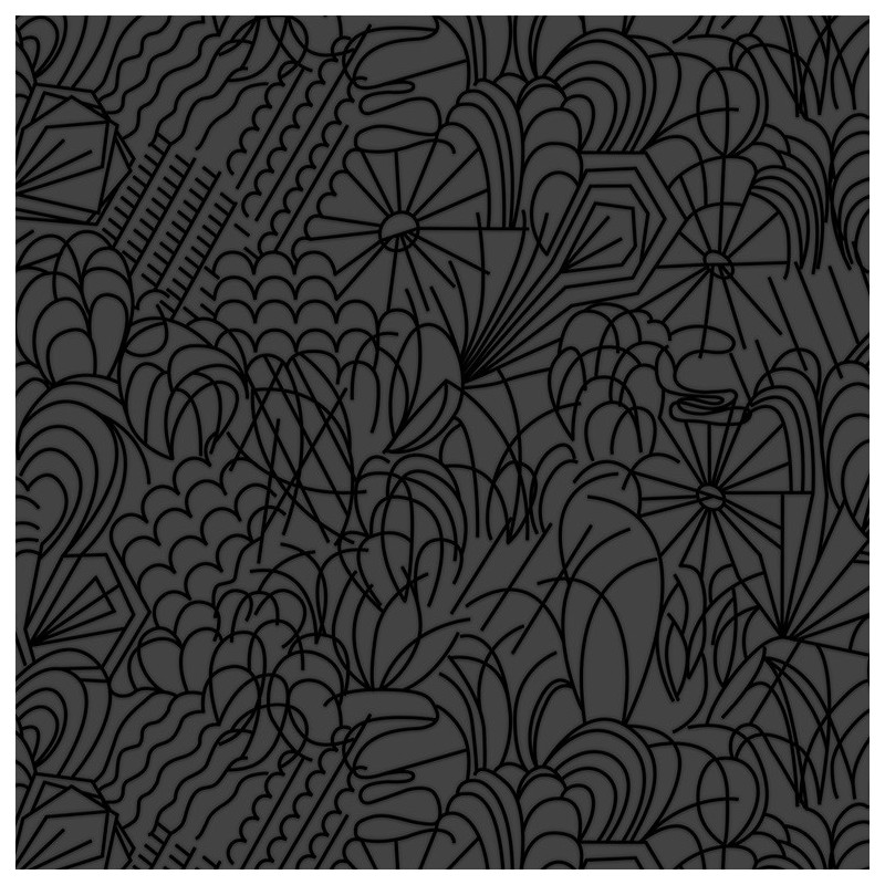Tapeta Pop004 Modern Flock Erica Wakerly