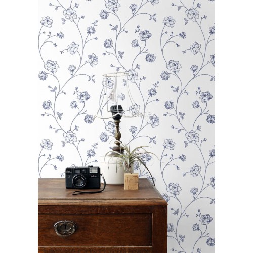 Tapeta 139300 Vintage Flowers Esta Home