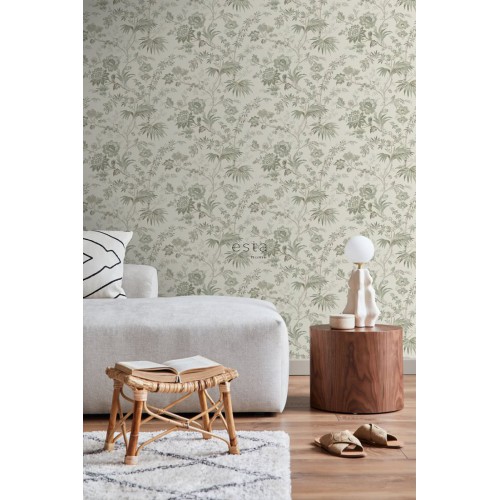 Tapeta 139400 Vintage Flowers Esta Home