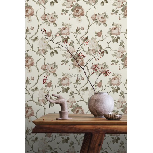 Tapeta 139406 Vintage Flowers Esta Home