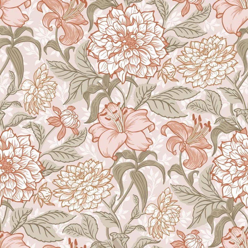 Tapeta 139479 Vintage Flowers Esta Home