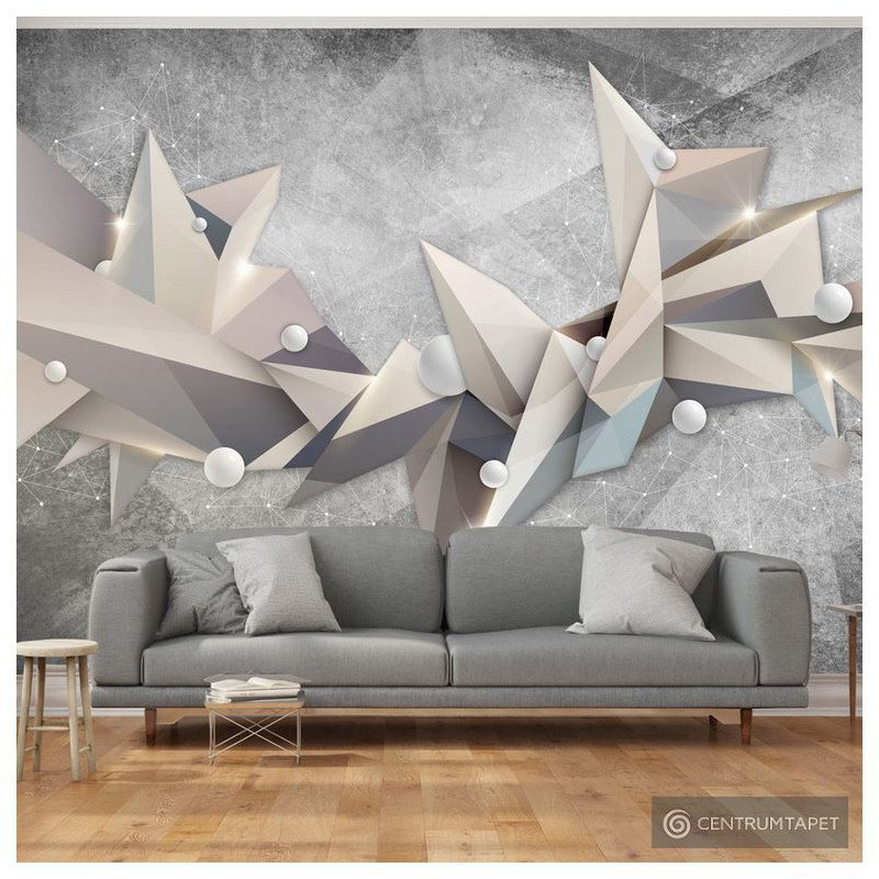 Fototapeta Geometryczny gwiazdozbiór a-C-0009-a-b