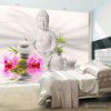 Fototapeta Budda i orchidee b-A-0011-a-b