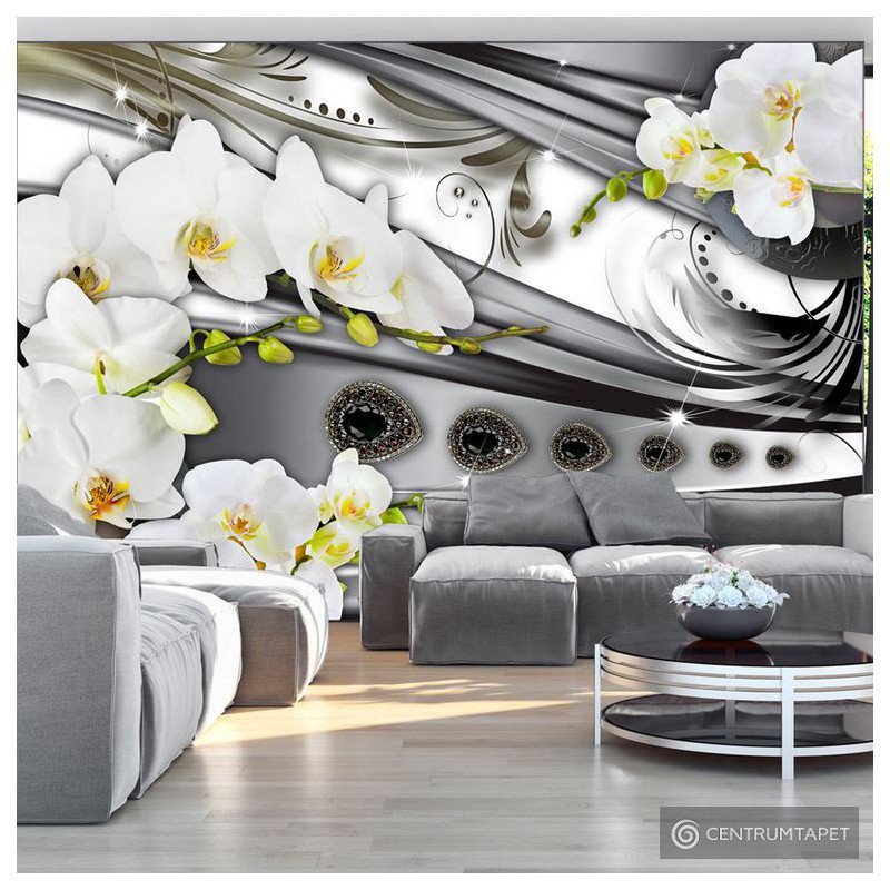 Fototapeta Orchidee & biżuteria b-A-0088-a-b Fototapeta Orchidee & biżuteria b-A-0088-a-b
