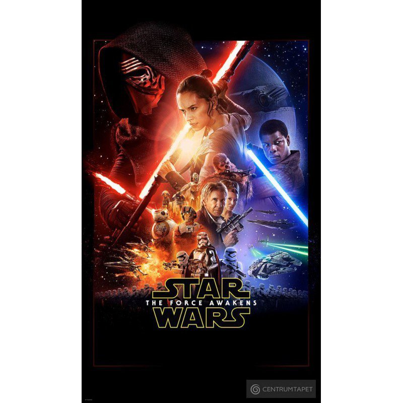 Fototapeta Star Wars EP7 Official Movie Poster VD-046