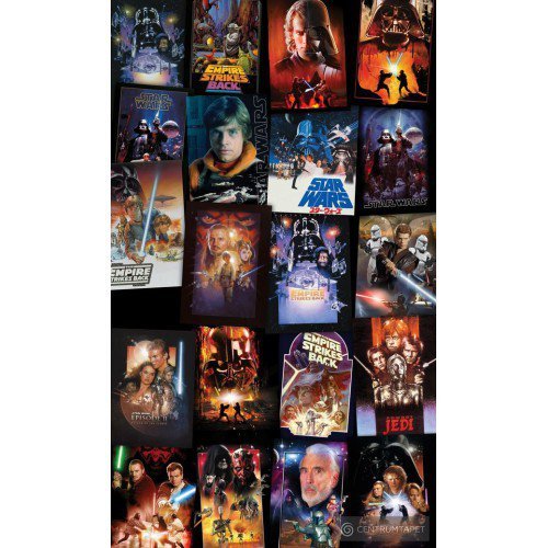 Fototapeta Star Wars Posters Collage VD-048