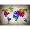 Fototapeta 10009 Młodzieżowa mapa świata