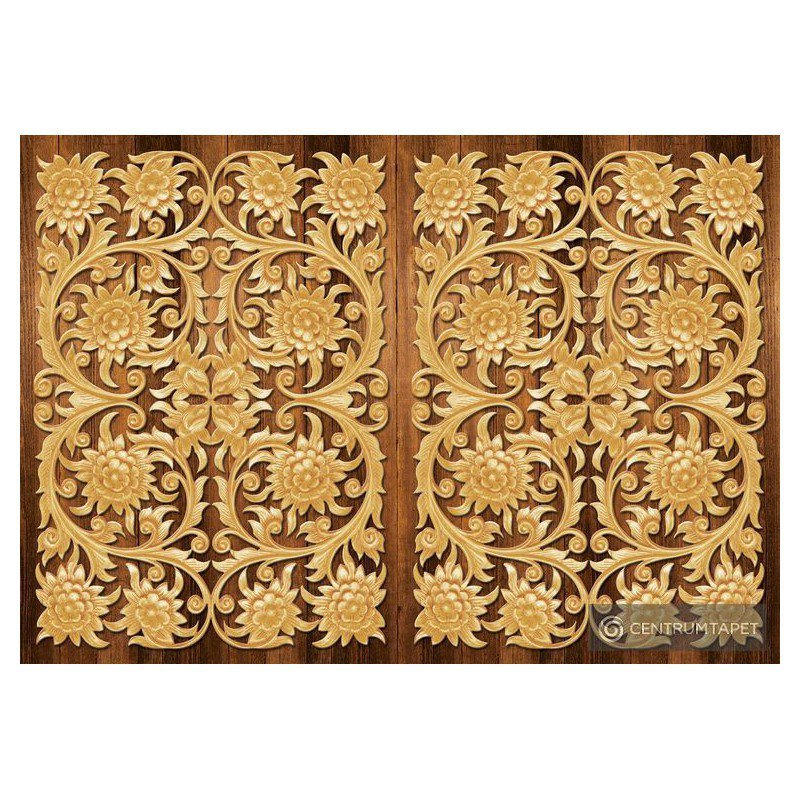 Fototapeta 10066 Ornamenty na drewnie Fototapeta 10066 Ornamenty na drewnie