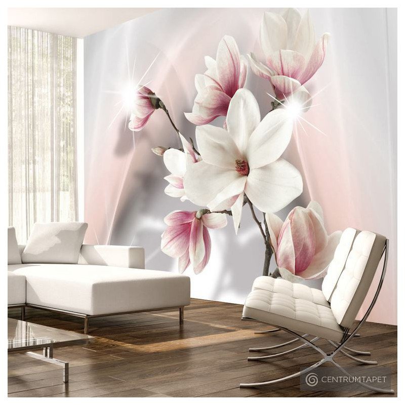 Fototapeta Białe magnolie b-A-0201-a-b