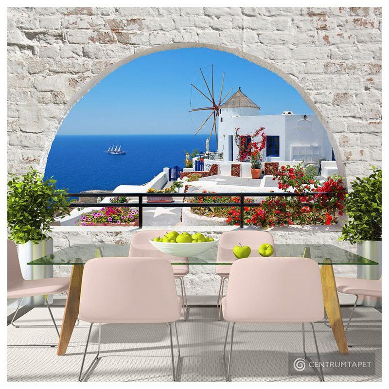 Fototapeta Lato na Santorini c-A-0098-a-b