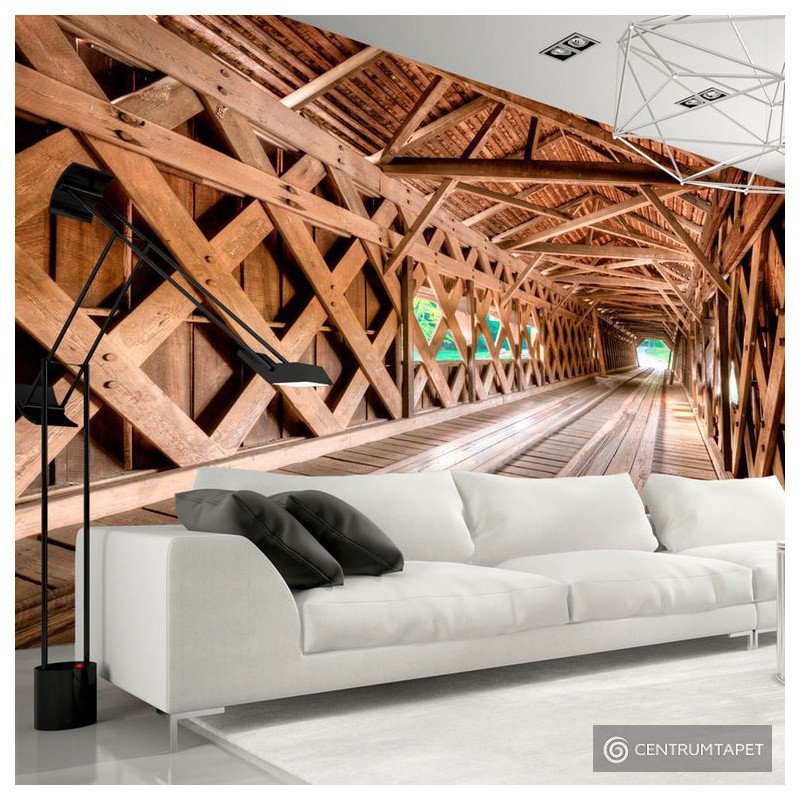 Fototapeta Drewniany most d-B-0039-a-b