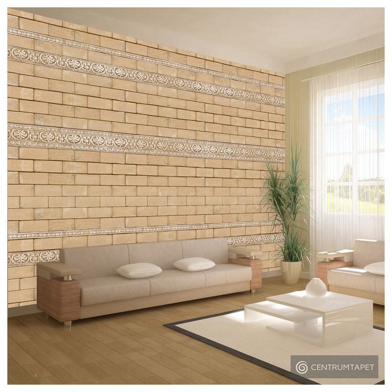 Fototapeta Mur ze zdobieniami f-A-0012-a-b