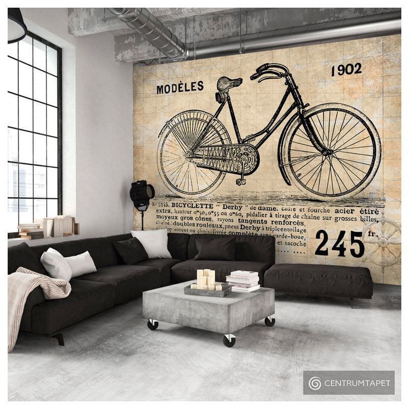 Fototapeta Staromodny rower i-B-0004-a-b