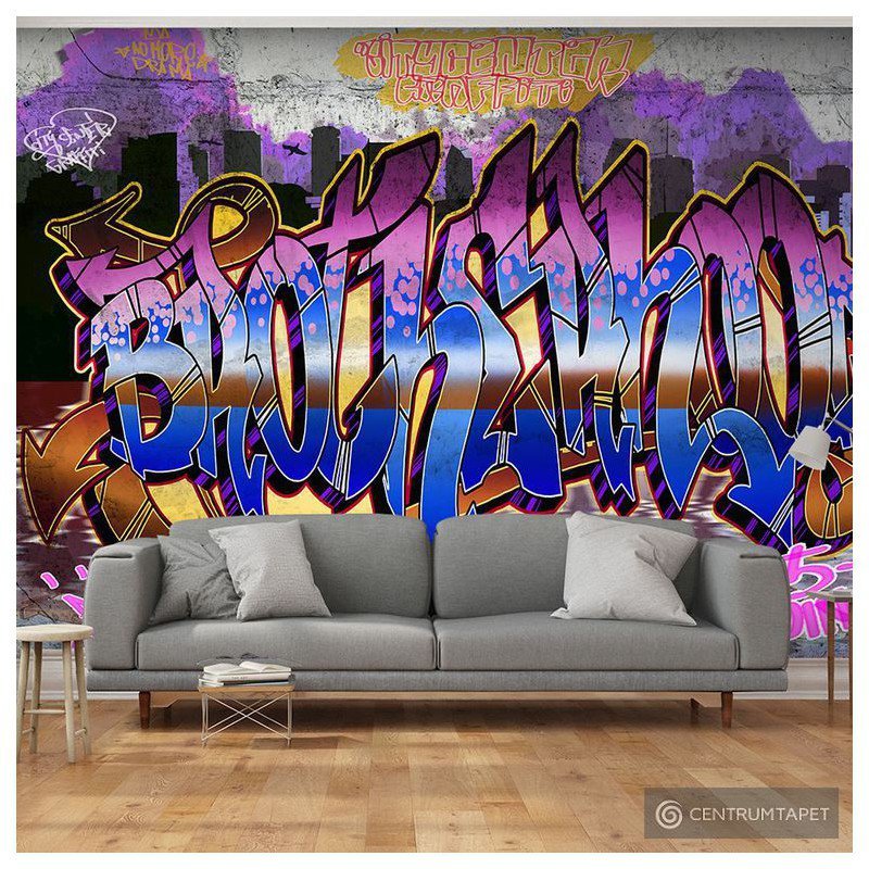 Fototapeta Kolorowy mural m-A-0586-a-b Fototapeta Kolorowy mural m-A-0586-a-b