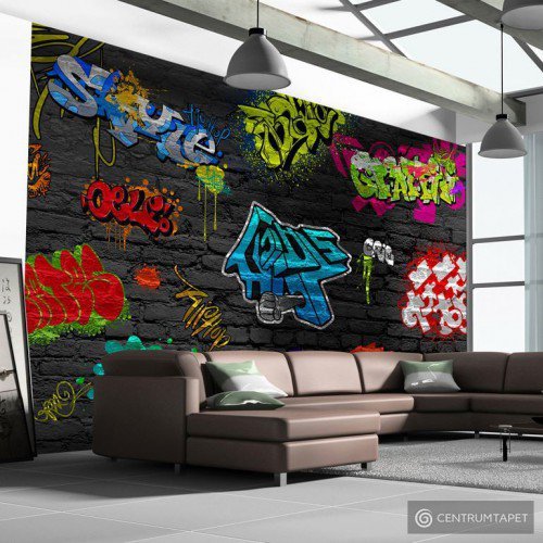 Fototapeta Graffiti wall 10110902-6