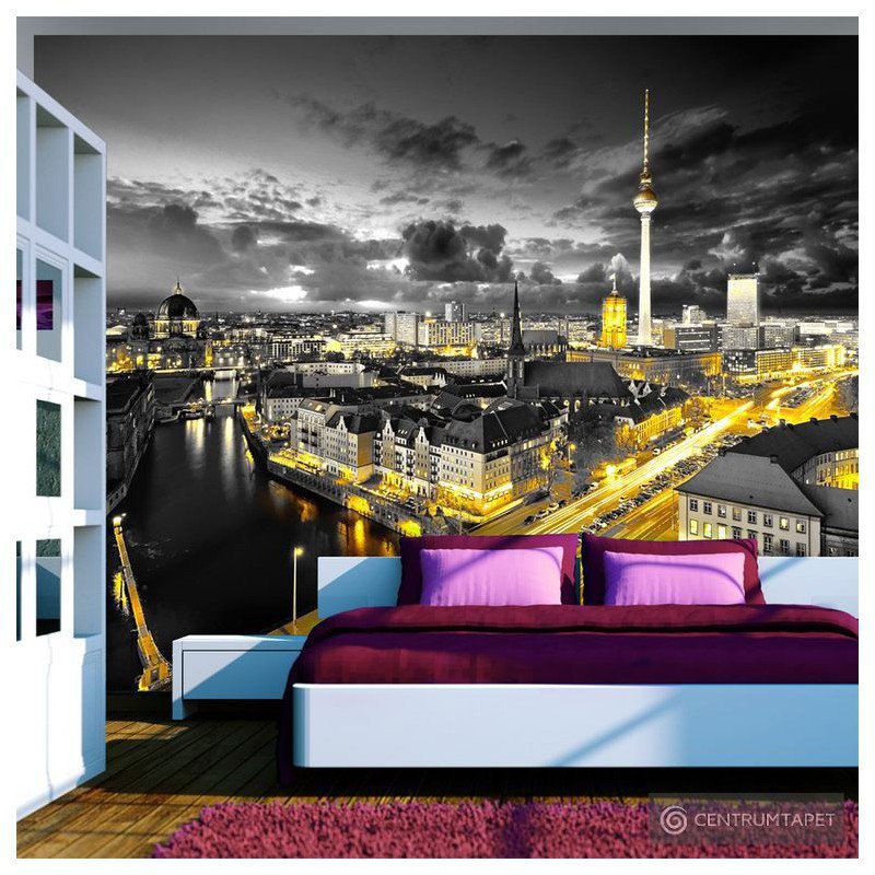 Fototapeta Berlin nocą 10110904-31