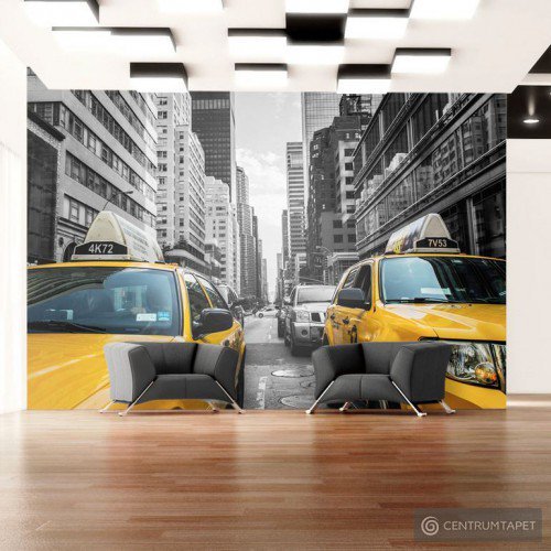 Fototapeta New York taxi 10110904-38