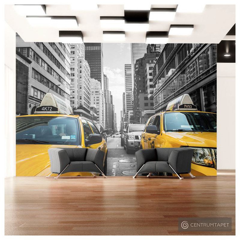 Fototapeta New York taxi 10110904-38