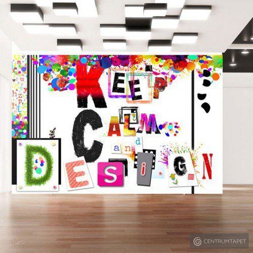 Fototapeta Keep Calm and Design 10110905-64