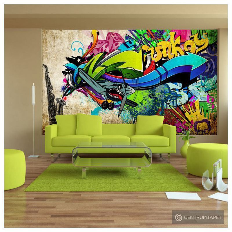 Fototapeta Funky - graffiti 10110905-9