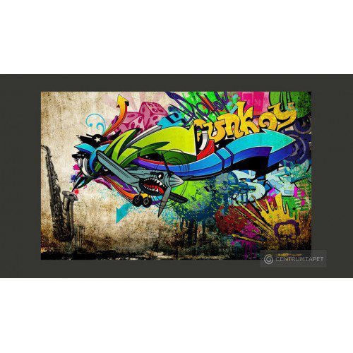 Fototapeta Funky - graffiti...