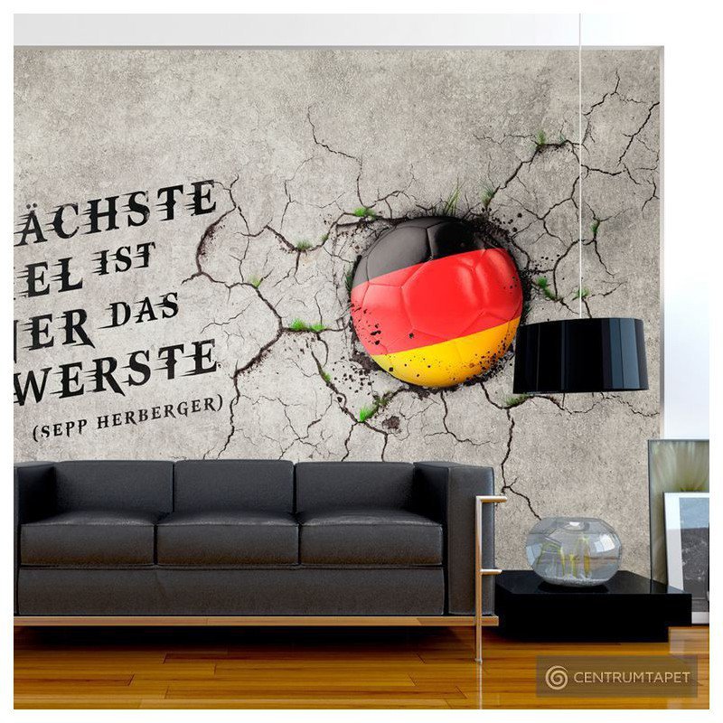 Fototapeta Das nächste Spiel ist immer das schwerste (Sepp Herberger) 10110907-10