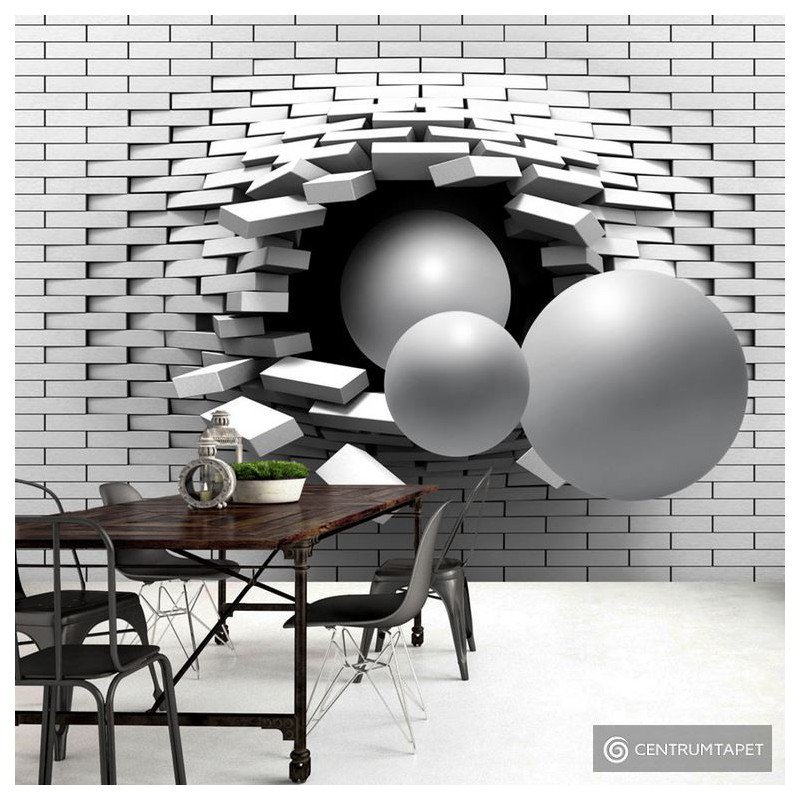 Fototapeta Cegła w ścianie a-A-0146-a-a