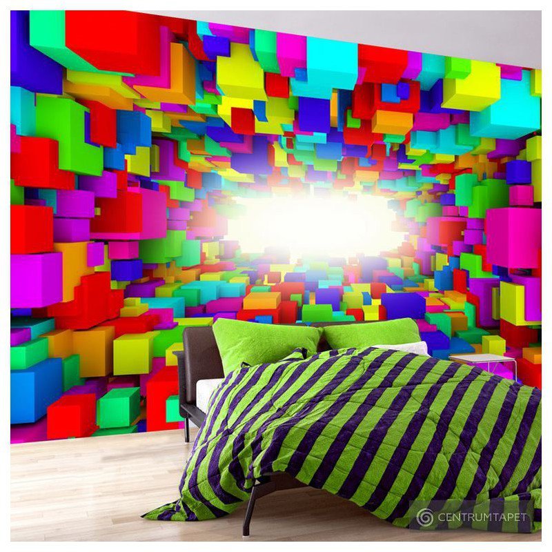 Fototapeta Światło w geometrii koloru a-A-0164-a-a Fototapeta Światło w geometrii koloru a-A-0164-a-a
