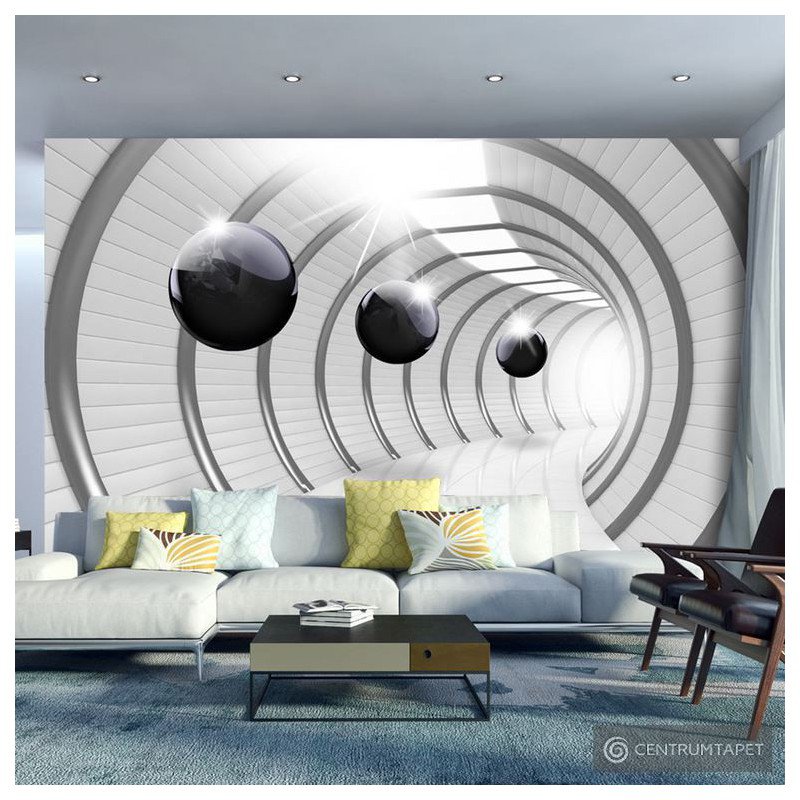 Fototapeta Futurystyczny tunel a-C-0001-a-a