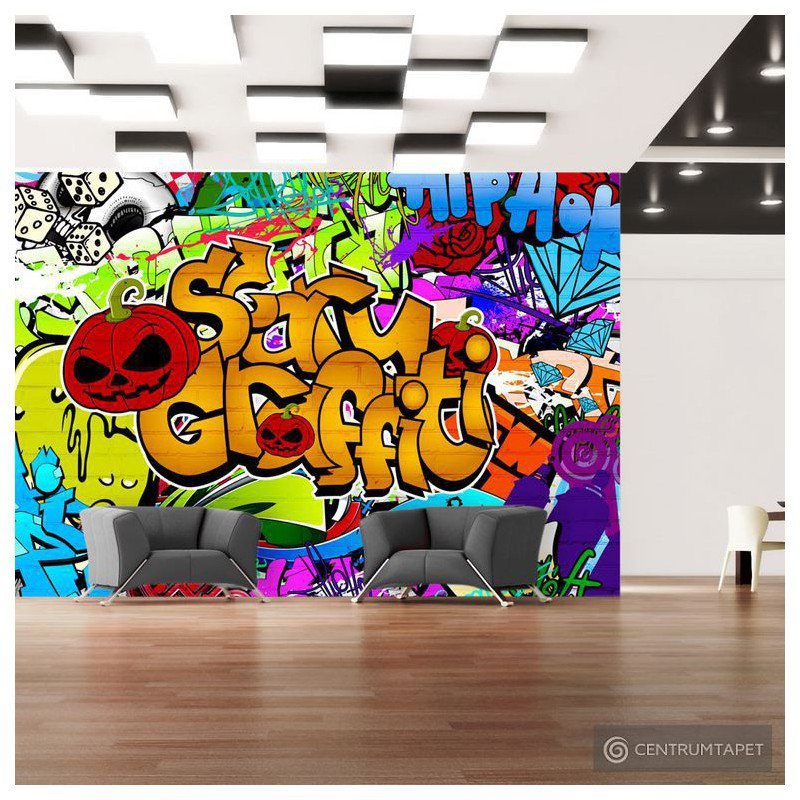 Fototapeta Scary graffiti f-A-0005-a-a