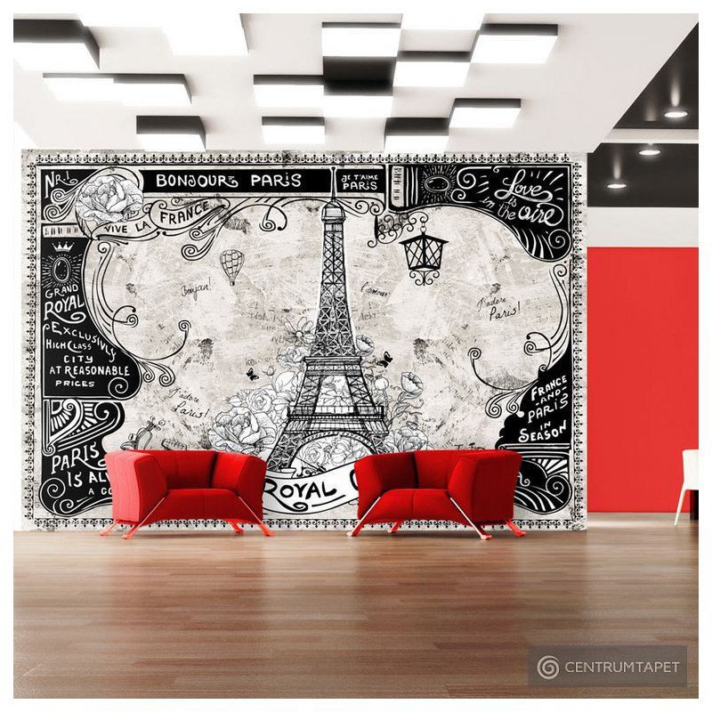Fototapeta Bonjour Paris f-A-0009-a-a