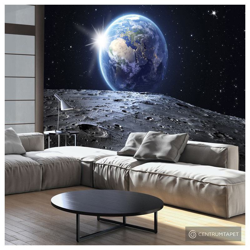 Fototapeta Widok na Niebieską Planetę f-A-0274-a-a Fototapeta Widok na Niebieską Planetę f-A-0274-a-a