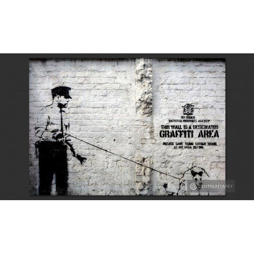Fototapeta Banksy -...