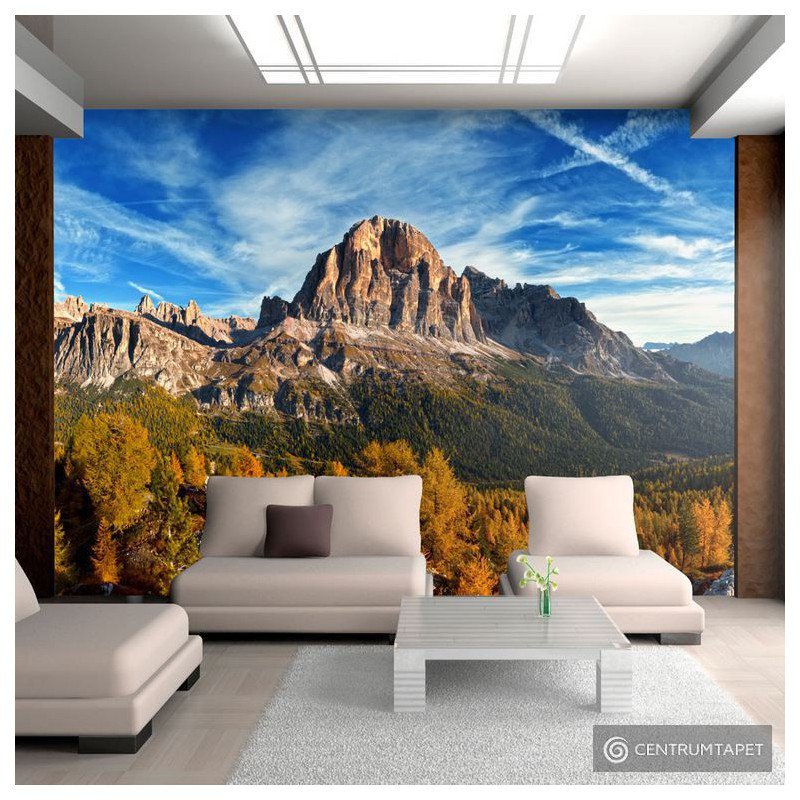 Fototapeta Widok panoramiczny na włoskie Dolomity 100403-158