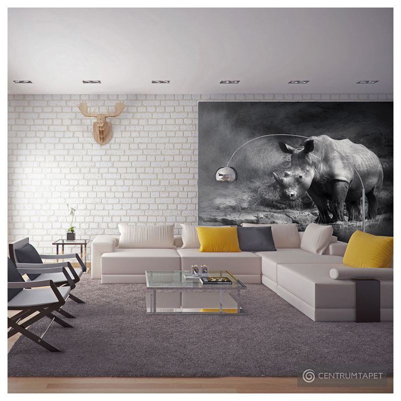 Fototapeta Nosorożec w zadumie 100403-215
