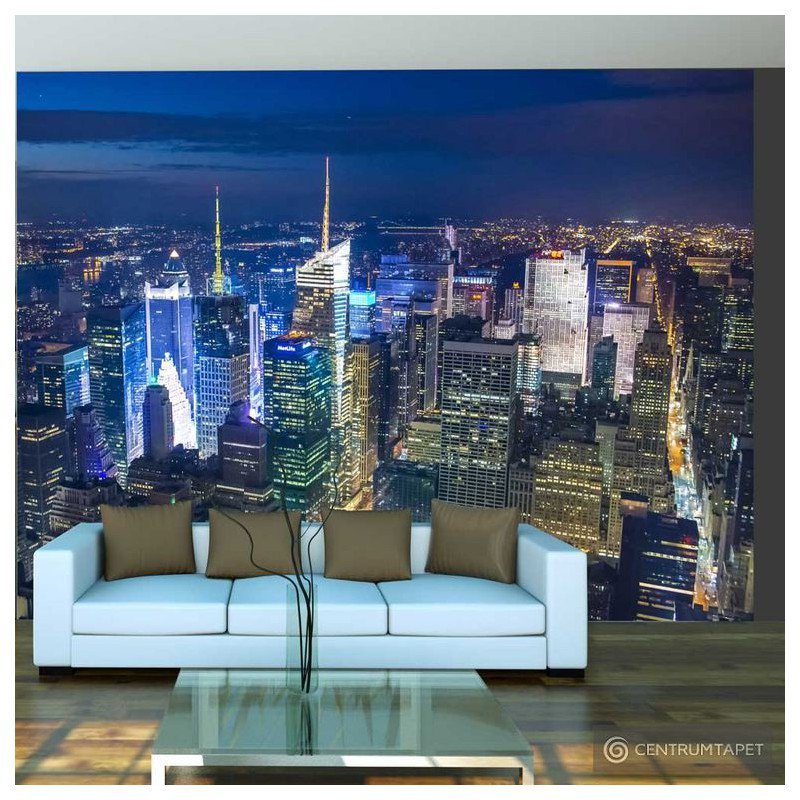Fototapeta Manhattan - noc 100404-141