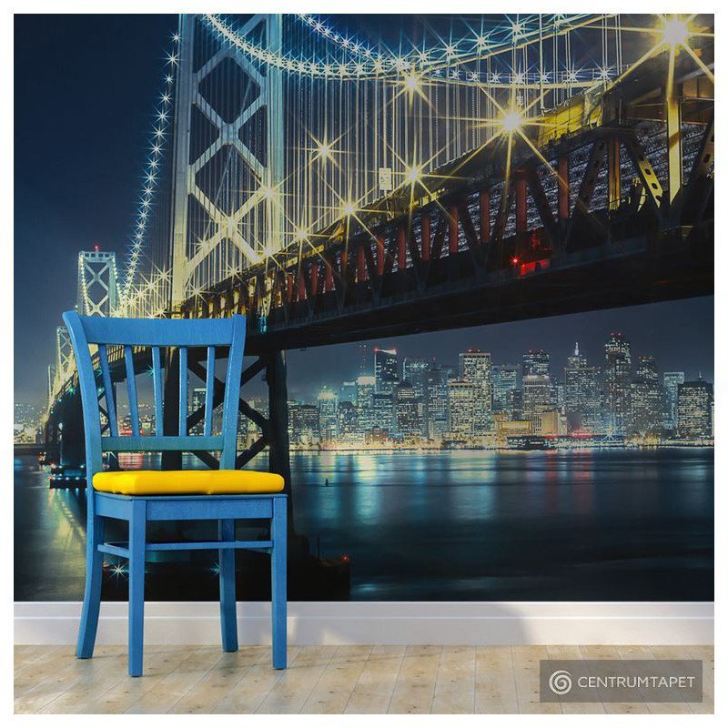 Fototapeta Bay Bridge nocą 100404-157