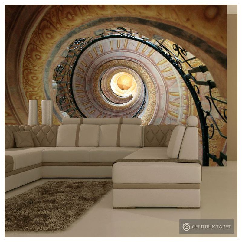Fototapeta Decorative spiral stairs 100404-34