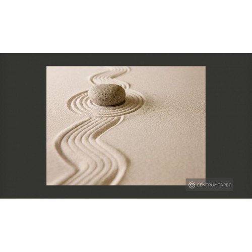 Fototapeta Zen sand garden...