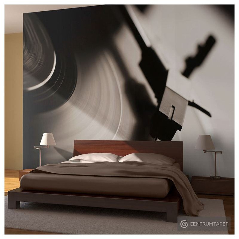 Fototapeta Gramofon i płyta winylowa 100407-49
