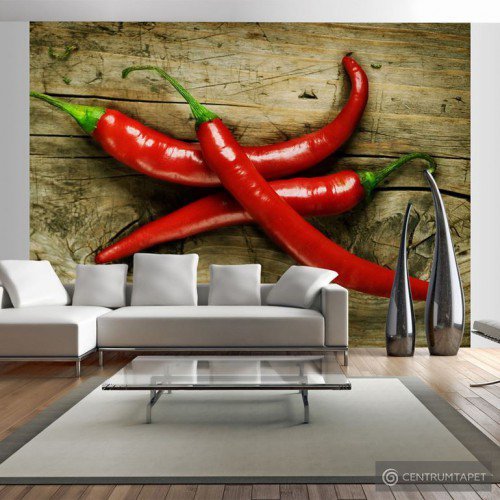 Fototapeta Spicy chili peppers 100408-8