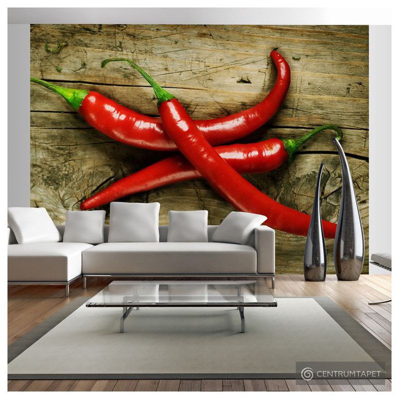 Fototapeta Spicy chili peppers 100408-8