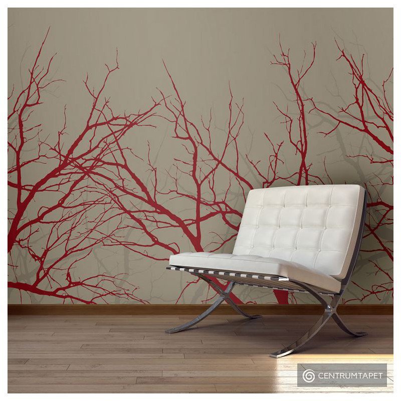 Fototapeta Red-hot branches 10040903-62