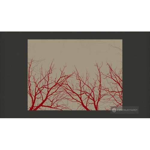 Fototapeta Red-hot branches...