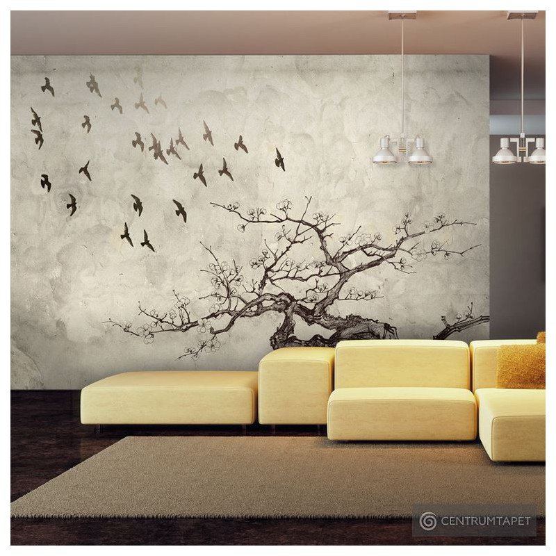 Fototapeta Flock of birds 10040905-118