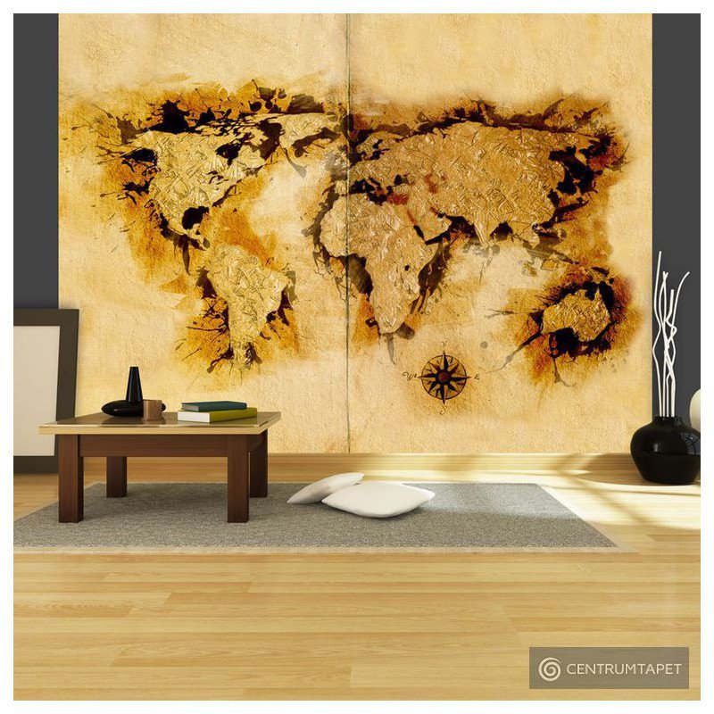 Fototapeta Mapa poszukiwaczy złota 10040910-18