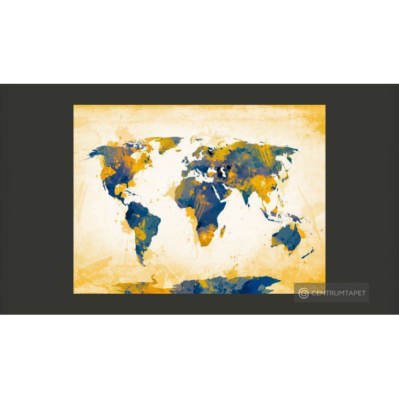 Fototapeta Map of the World - Sun and sky 10040910-80 - CentrumTapet.pl