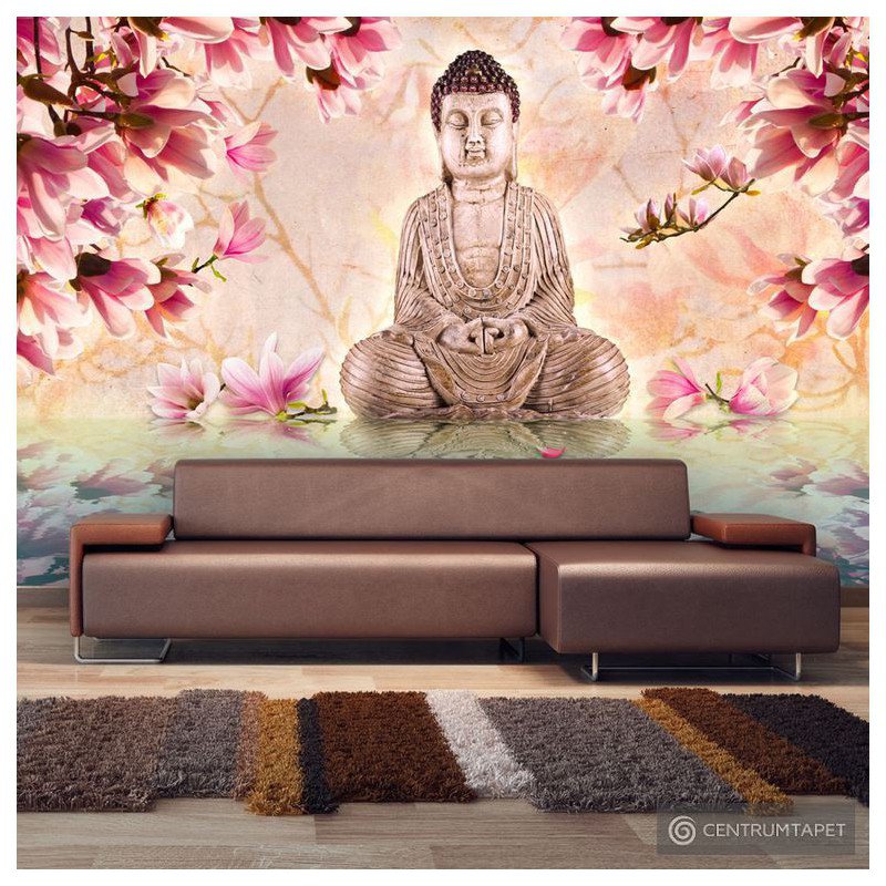 Fototapeta Budda i magnolia 10060907-5