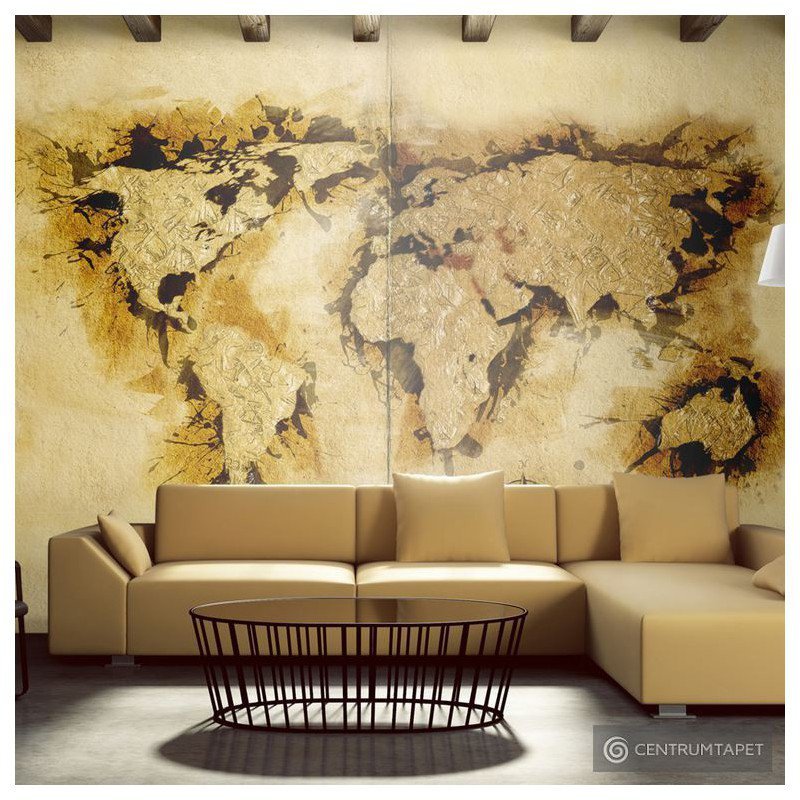 Fototapeta Mapa poszukiwaczy złota 10060910-13